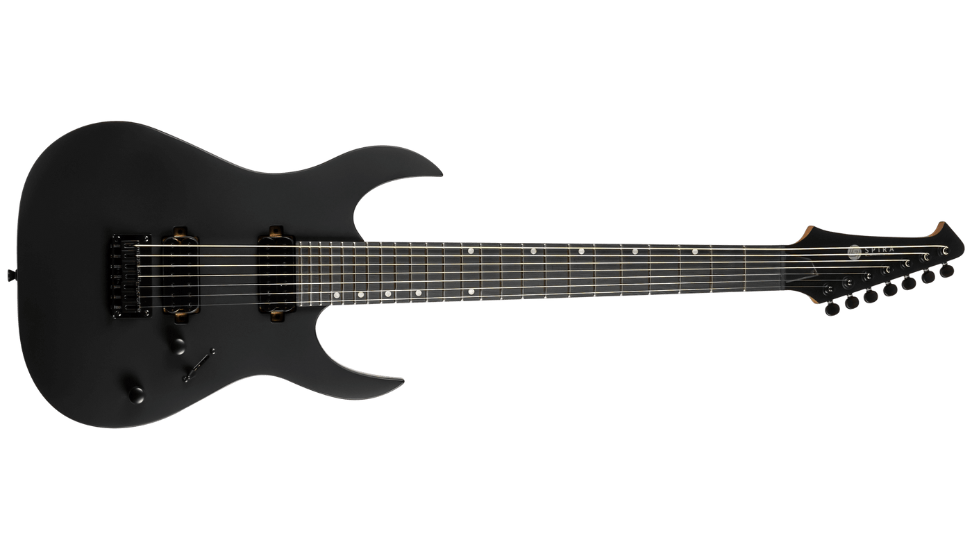 Spira S-407 Matt Black Electric Guitar
