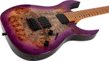 Spira S-450 Trans Purple Electric Guitar