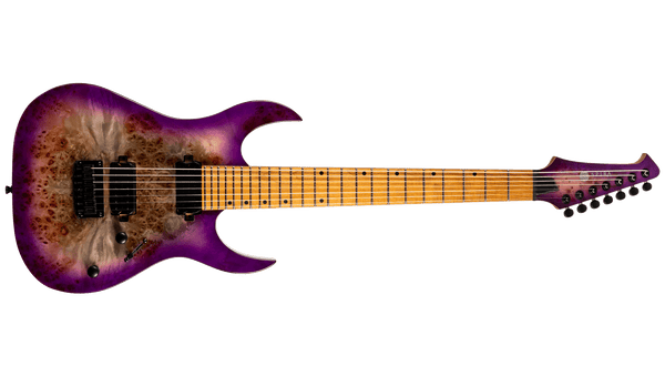 Spira S-457 Trans Purple Electric Guitar