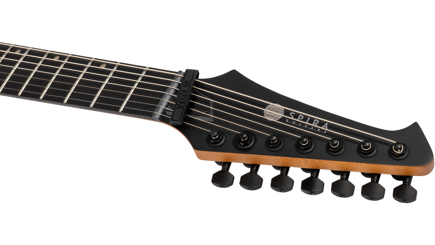 Spira V-400 7 String Satin Black