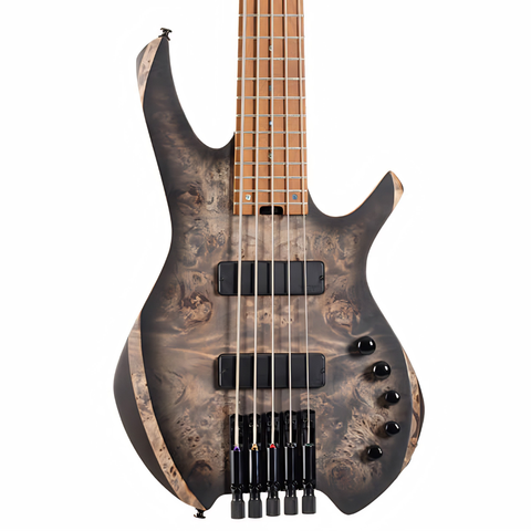 Cort Space 5 Headless Bass, Star Dust Black