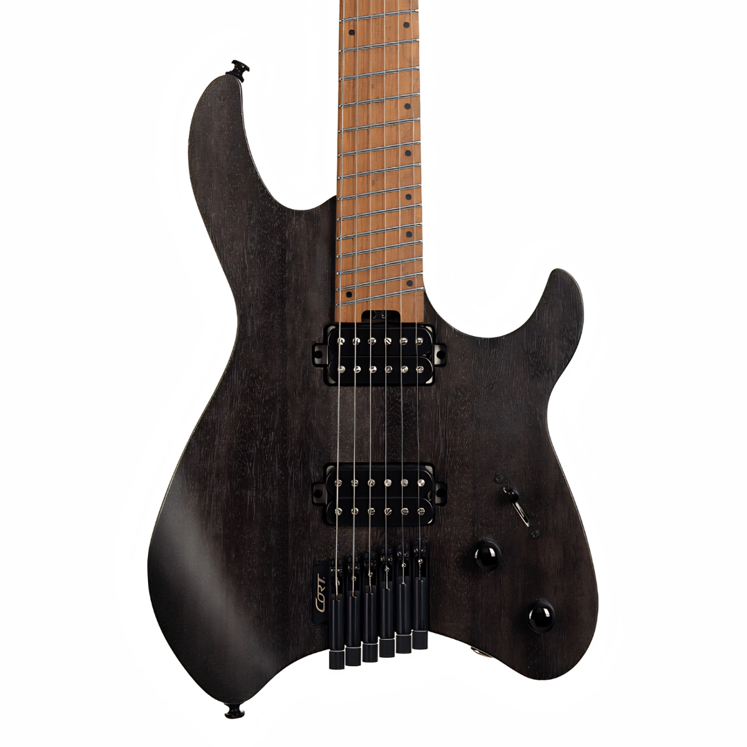 Cort Space G6MS Semi Gloss Trans Black