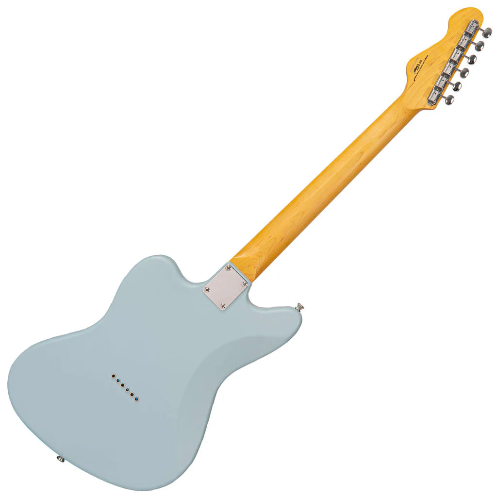 Vintage V65H ReIssued Hard Tail Electric Guitar Satin Blue