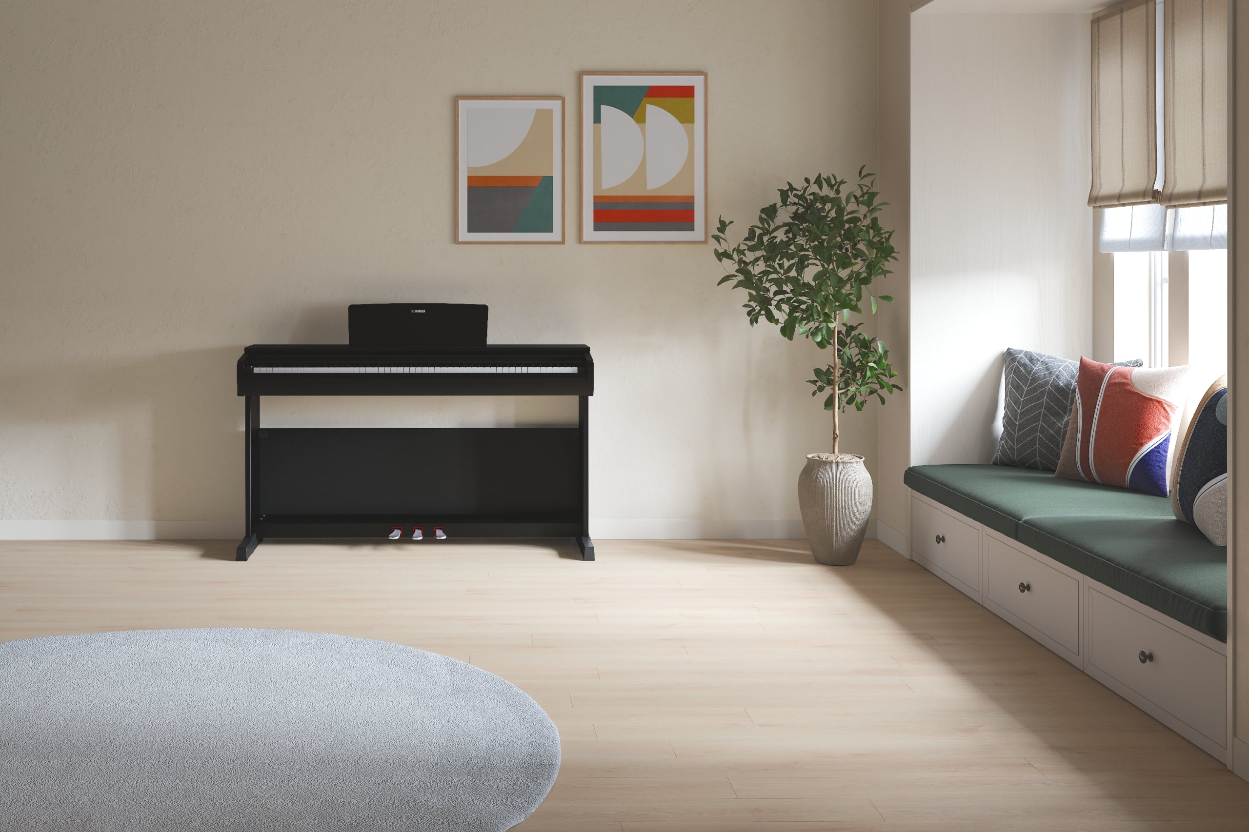 Yamaha YDP-146 Black Digital Piano