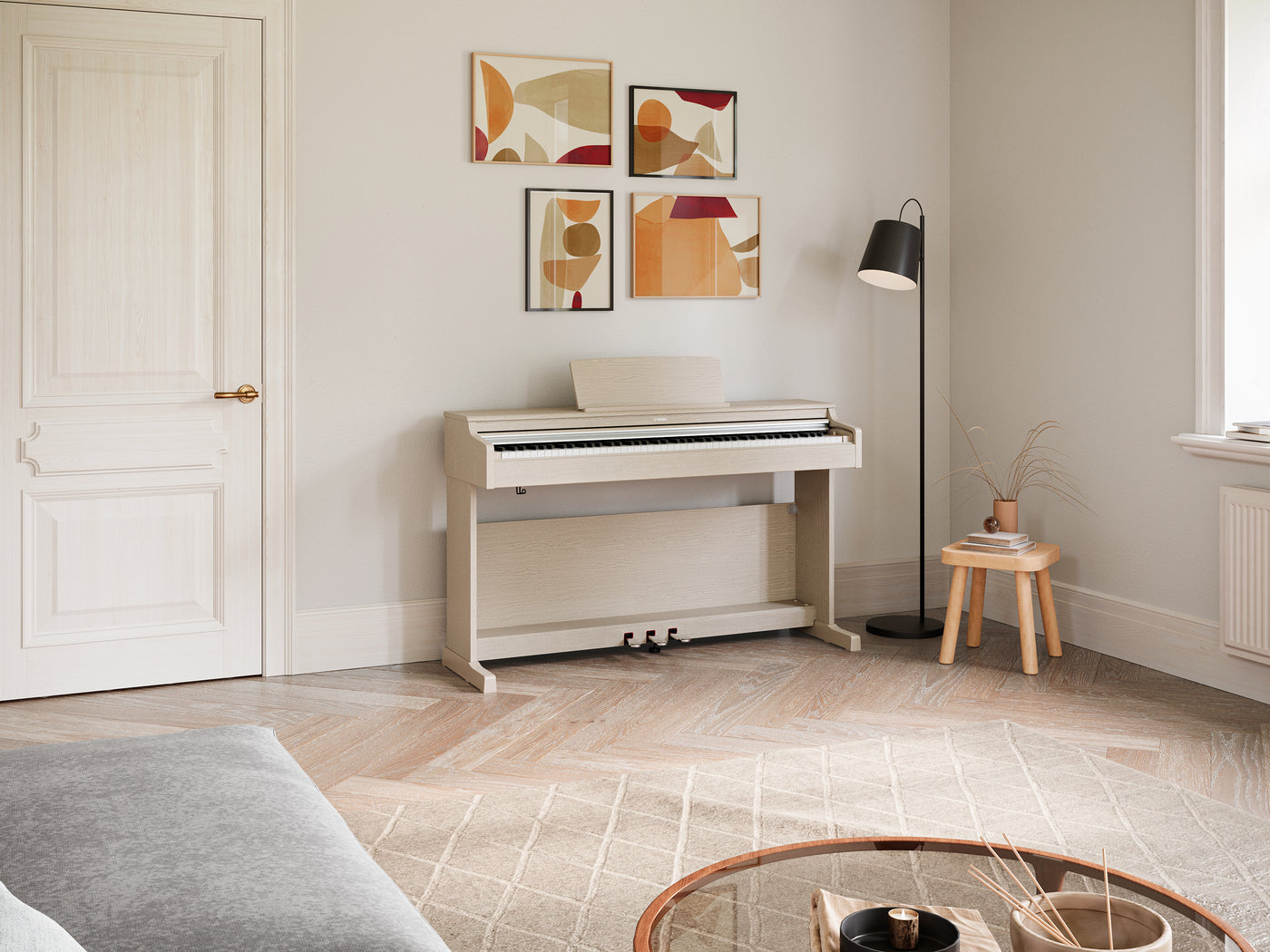 Yamaha YDP-165 White Ash