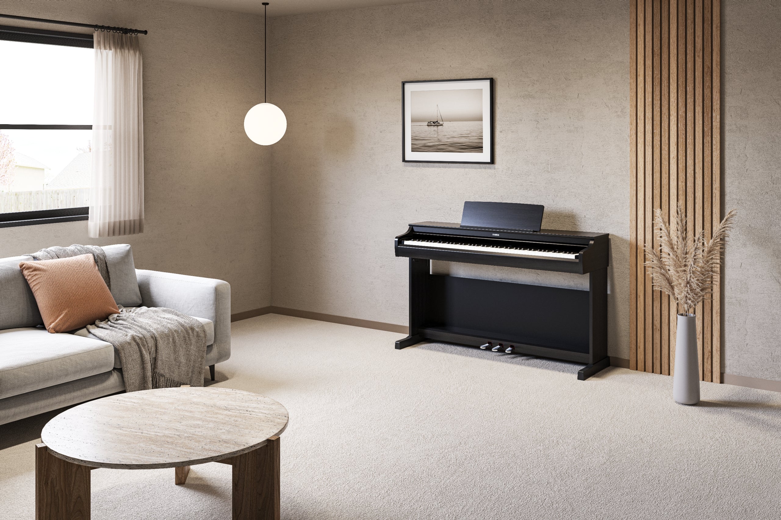 Yamaha YDP-166 Black Digital Piano