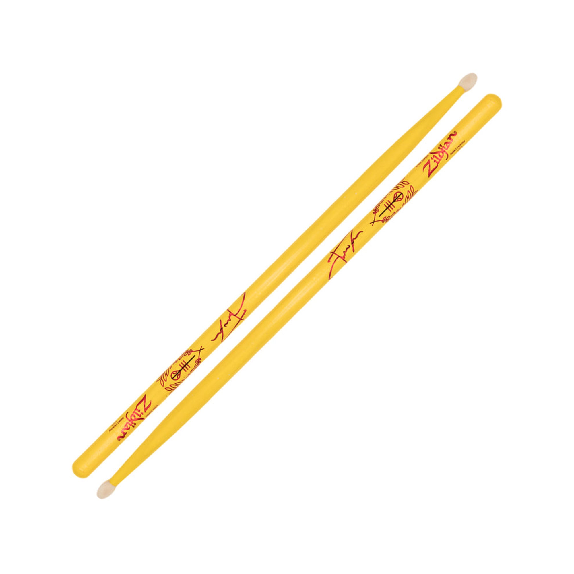 Zildjian Josh Dun "Clancy Yellow" Artist Series Sticks