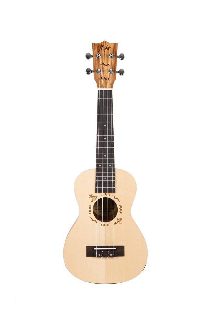 Flight DUC525 Concert Solid Top Ukulele