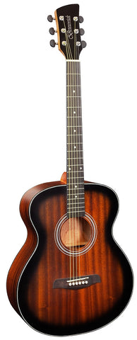 Brunswick BF200 Folk Tobacco Burst Satin Top