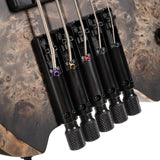 Cort Space 5 Headless Bass, Star Dust Black