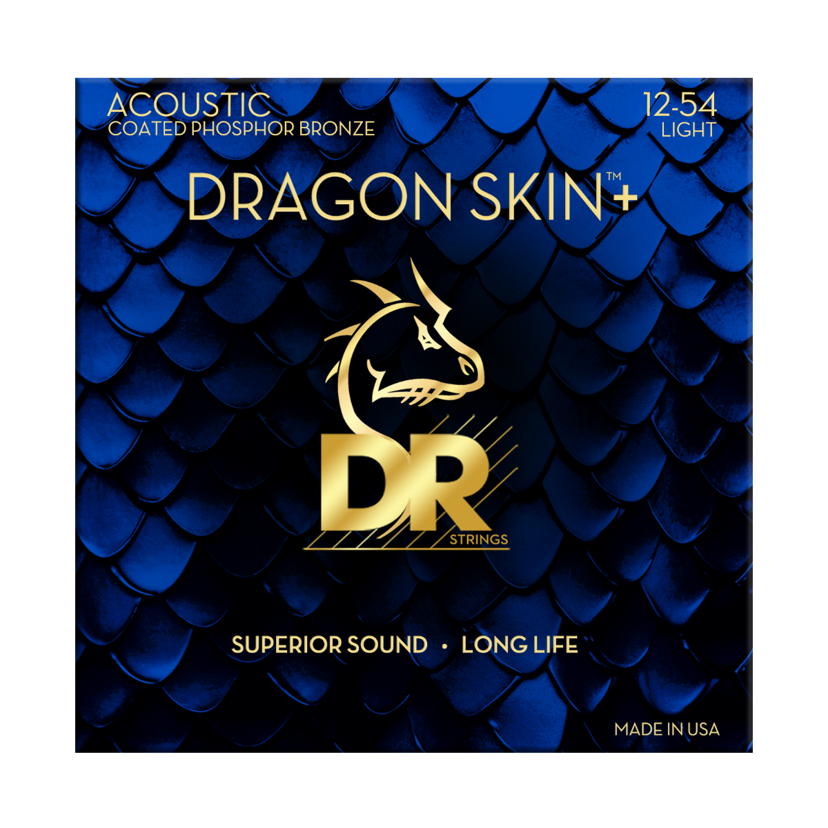 DR Dragon Skin+ Acoustic L 12-54