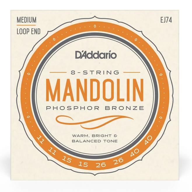 D'Addario EJ74 Phosphor Bronze Mandolin Strings