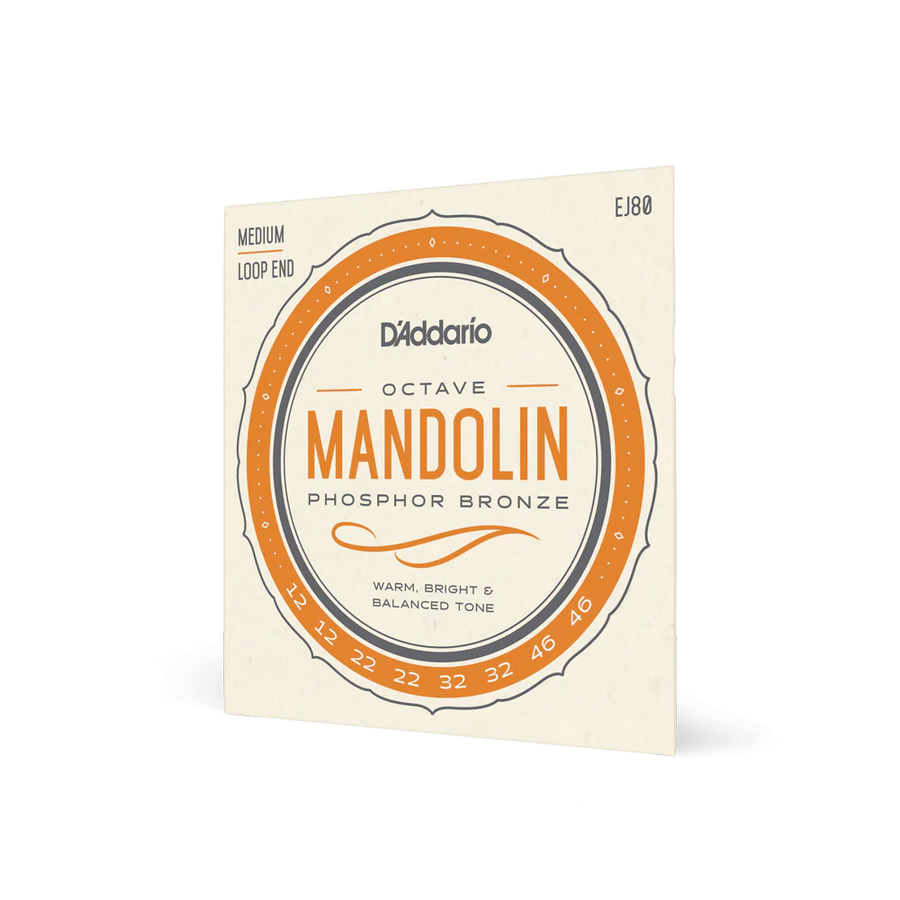 D'Addario EJ80 12-46 Octave Mandolin Set