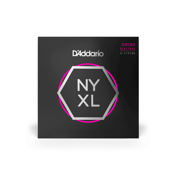 D'Addario NYXL 09-80 8 String