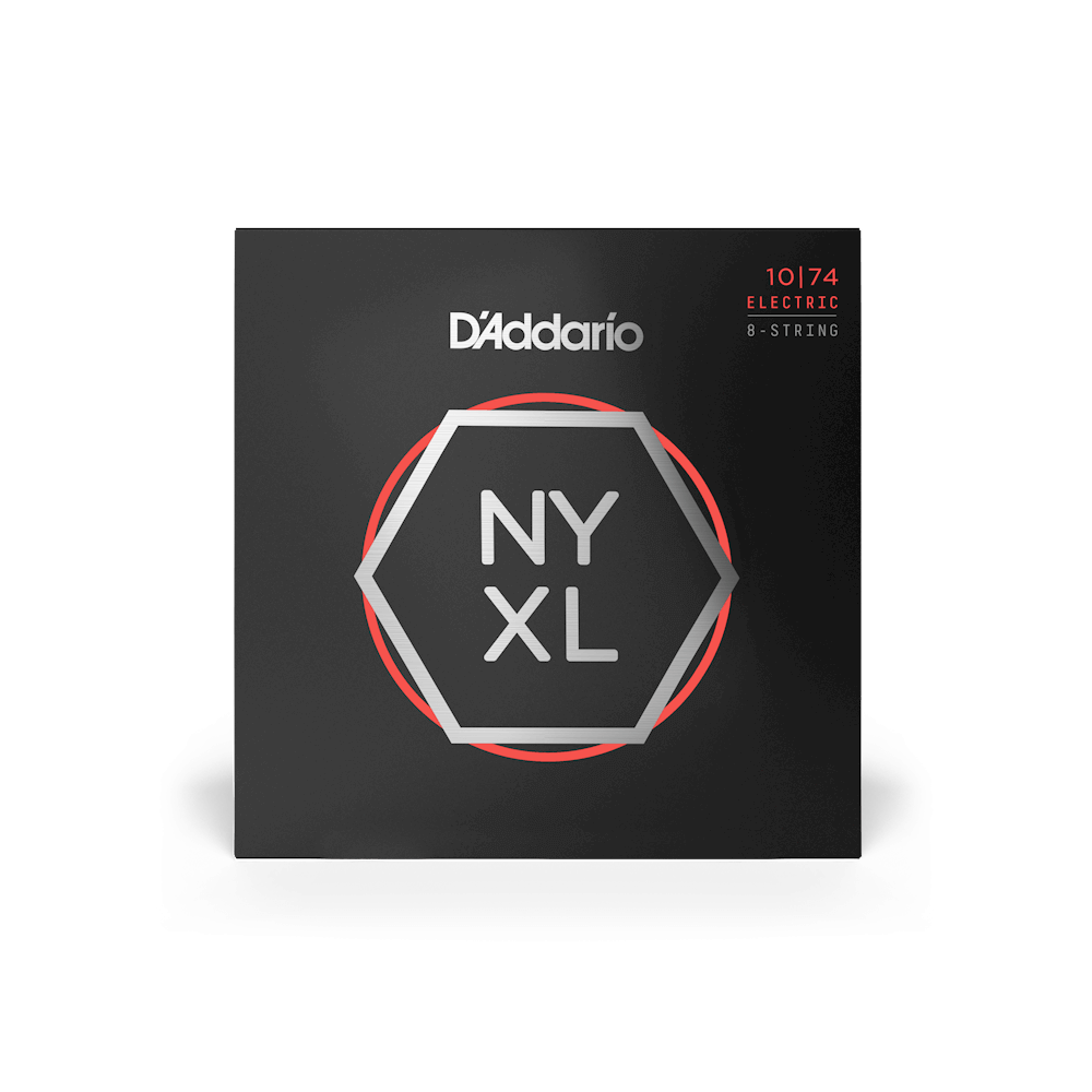 D'Addario NYXL 10-74 8 String