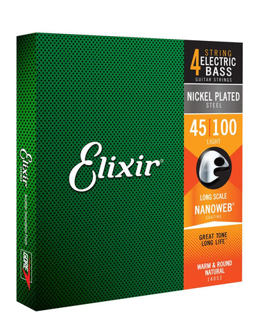 Elixir - NANOWEB Coating - Bass 45-100