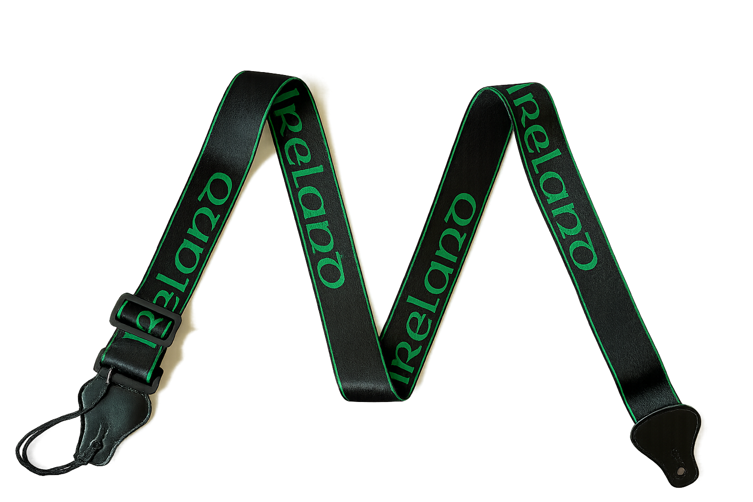 Green Ireland Guitar Strap