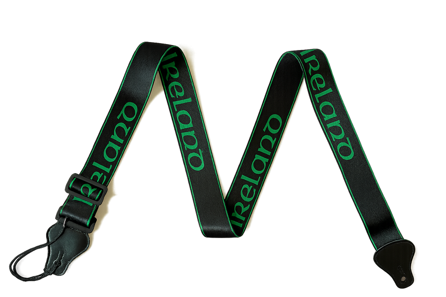 Green Ireland Guitar Strap