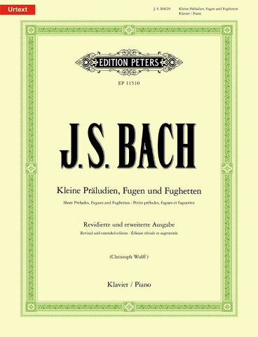 BACH SHORT PRELUDES FUGUES AND FUGHETTAS PIANO