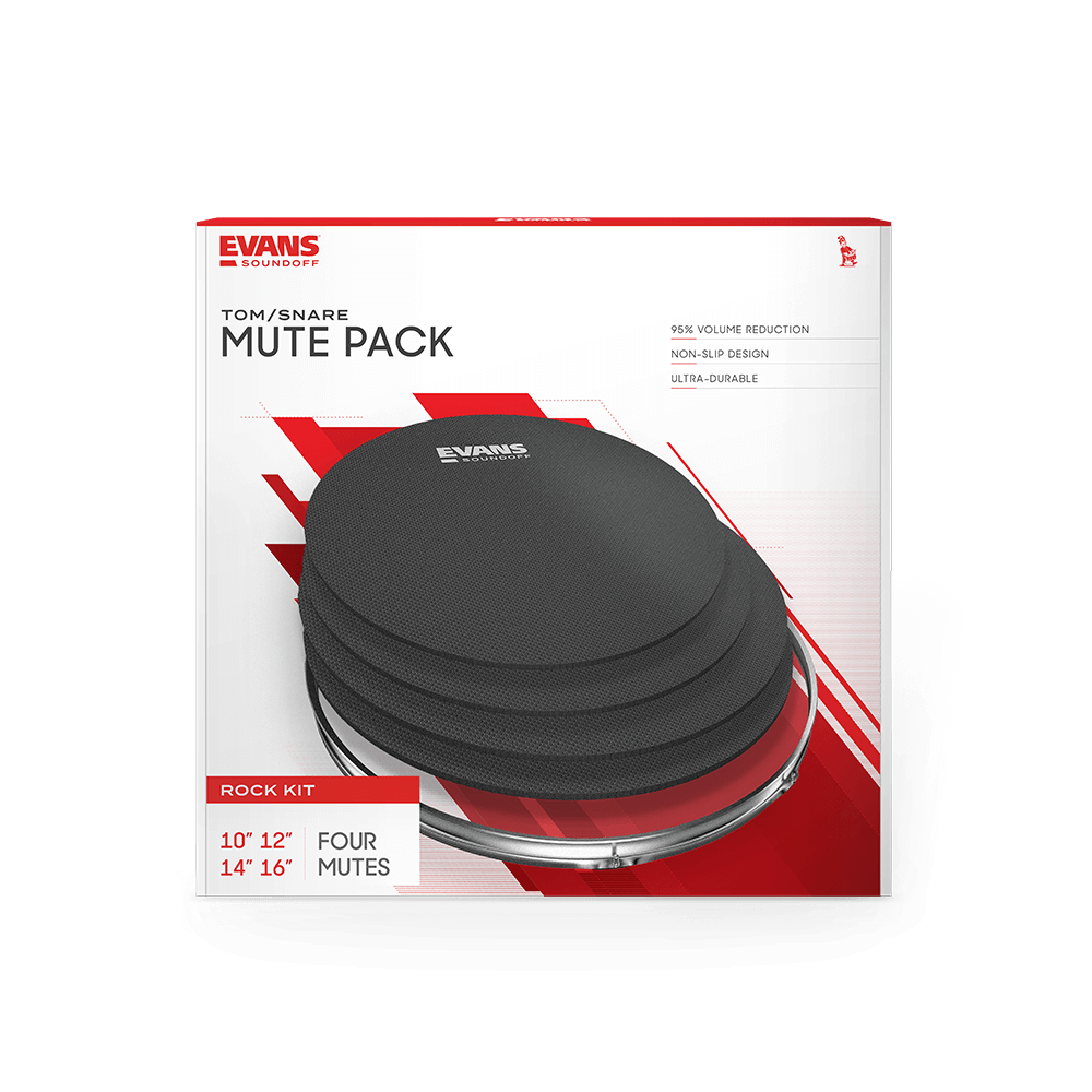 SoundOff by Evans Rock Drum Mute Pack (10,12,14,16)