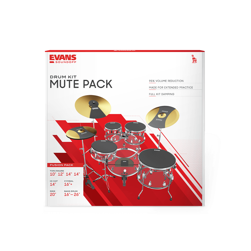 SoundOff by Evans Fusion Box Set Drum Mute Pack