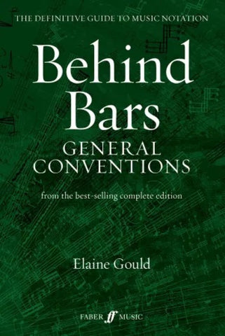 BEHIND BARS GENERAL CONVENTIONS