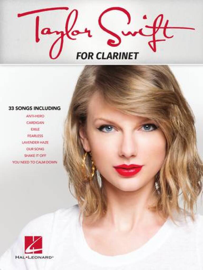 TAYLOR SWIFT for clarinet
