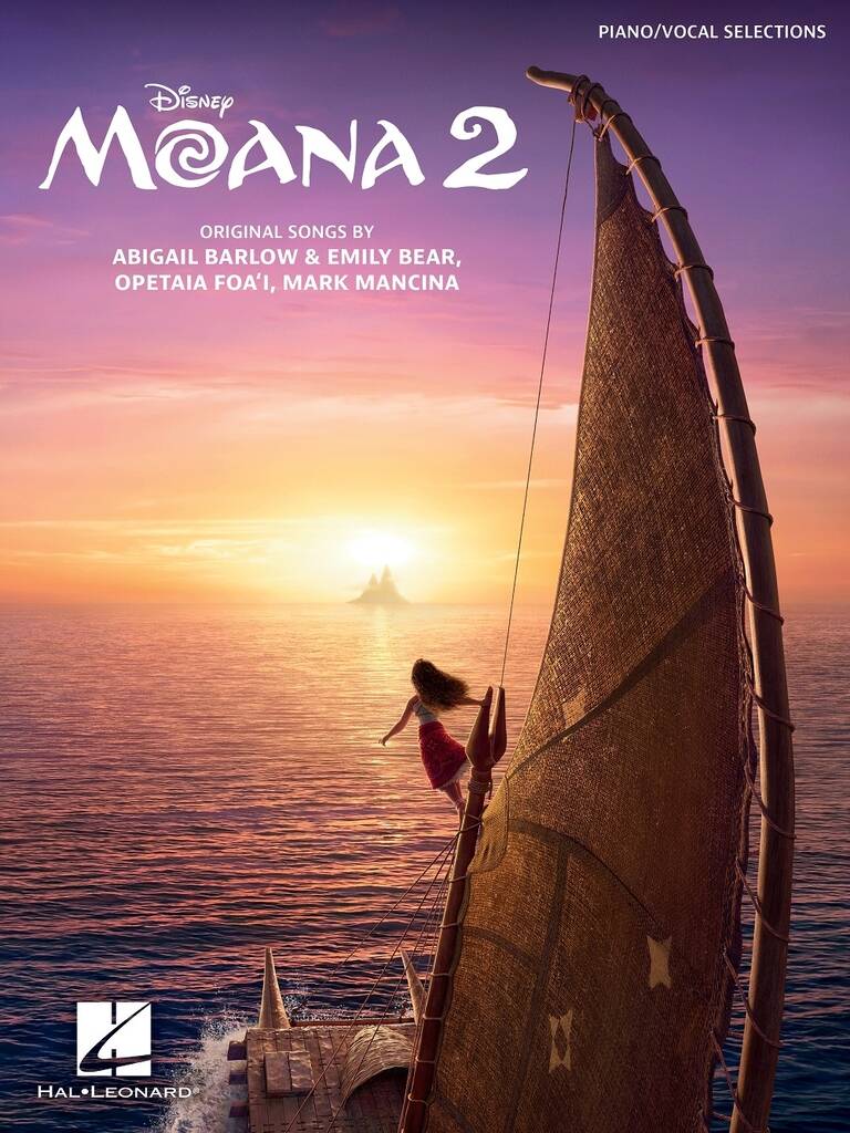 Moana 2 Piano Vocal And Guitar