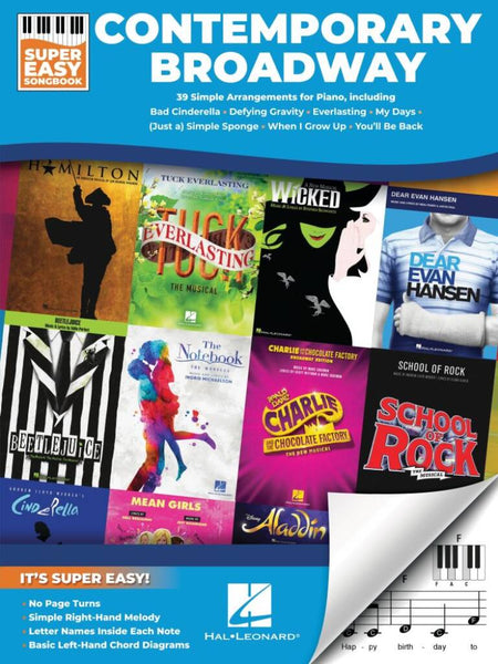 Contemporary Broadway Super Easy Songbook