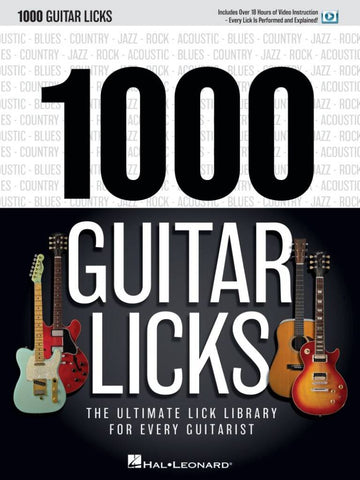 1000 Guitar Licks GUITAR