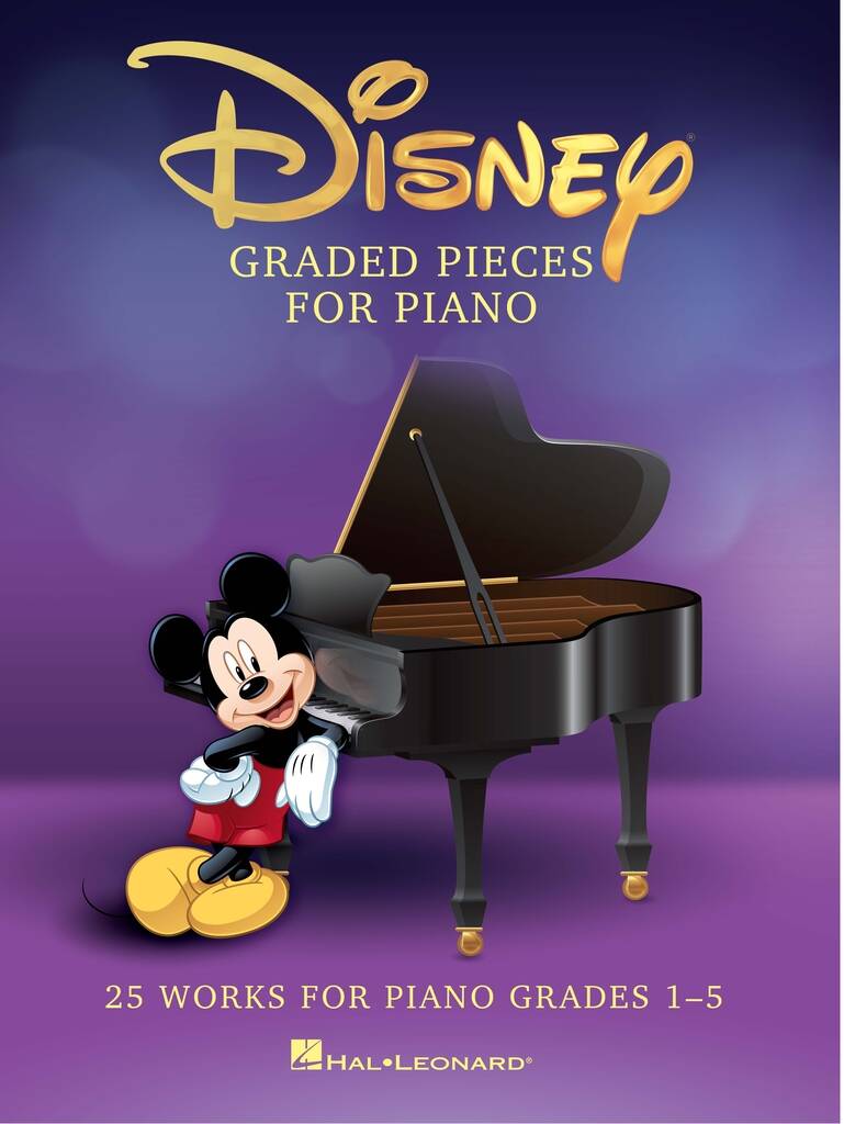 Disney Graded Pieces for Piano Grades 1-5