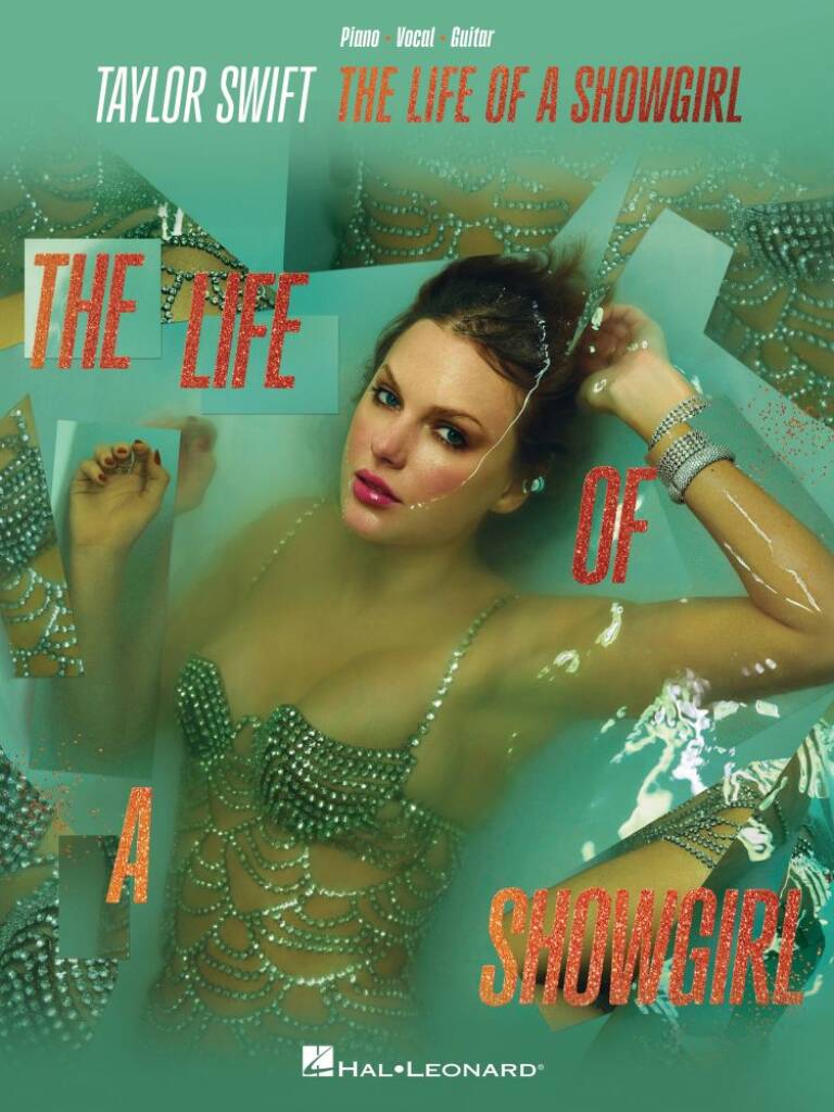 Taylor Swift The Life of a Showgirl Piano Vocal Guitar