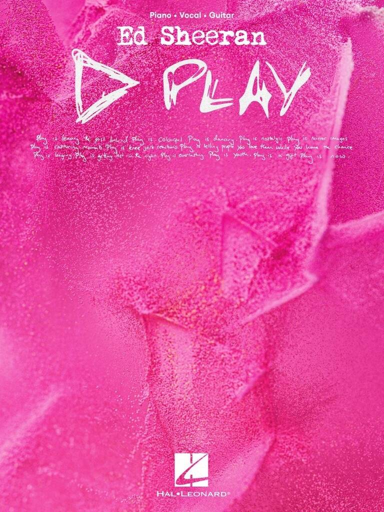 Ed Sheeran Play Piano Vocal Guitar
