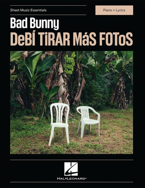 Bad Bunny DeBí TiRAR MáS FOToS Piano Vocal Guitar