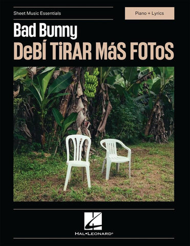 Bad Bunny DeBí TiRAR MáS FOToS Piano Vocal Guitar