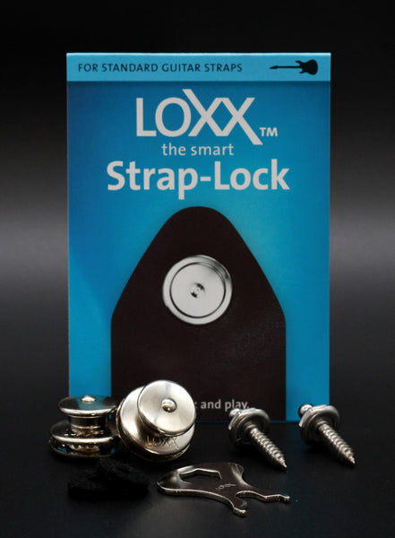 Loxx Music Box Standard Strap Locks - Nickel