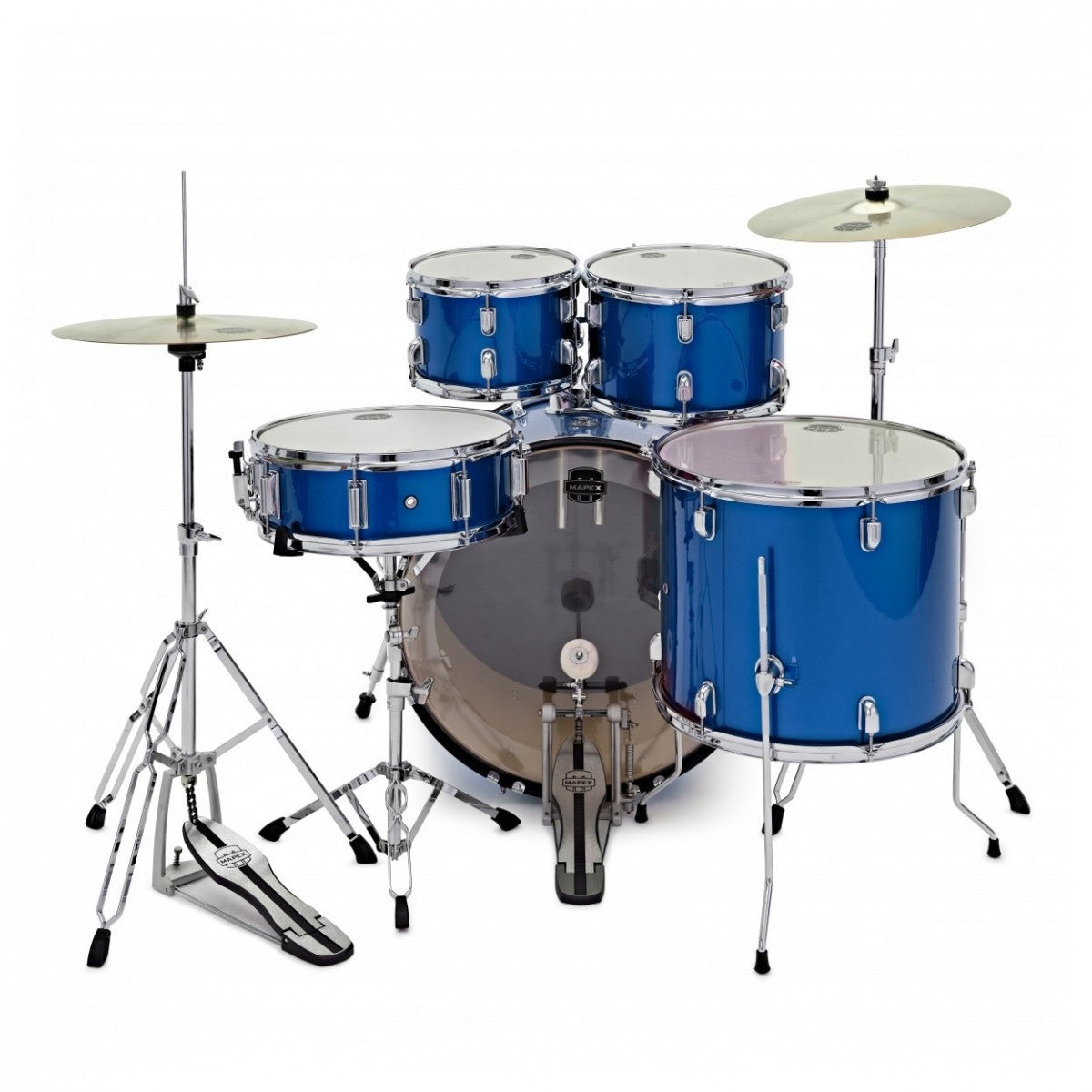 Mapex Comet Fusion Kit 20" with Cymbals Blue