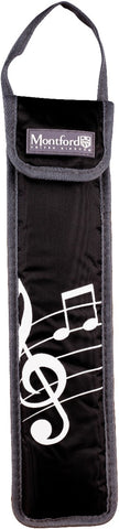 Montford Recorder or Tin Whistle Bag Black