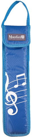 Montford Recorder or Tin Whistle Bag Blue