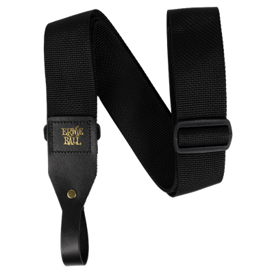 Ernie Ball P05365 Polypro Strap Acoustic - Black