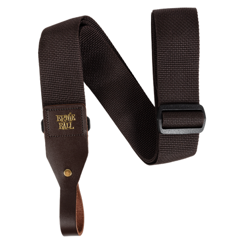 Ernie Ball P05366 Polypro Strap Acoustic - Brown