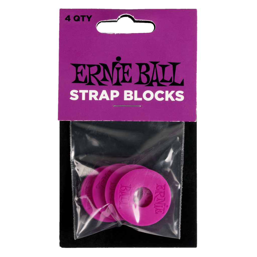 Ernie Ball Strap Blocks Purple