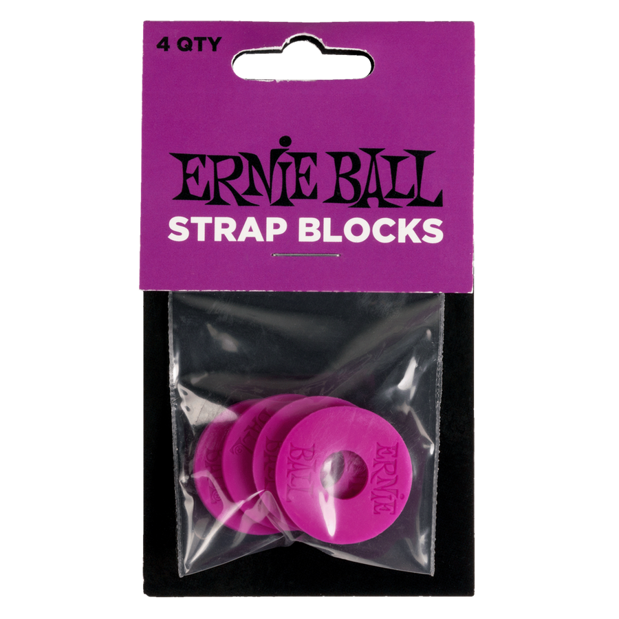 Ernie Ball Strap Blocks Purple