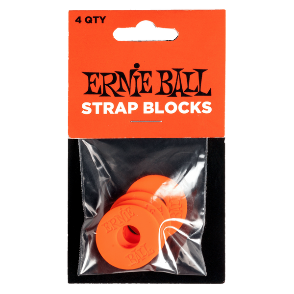 Ernie Ball Strap Blocks Red