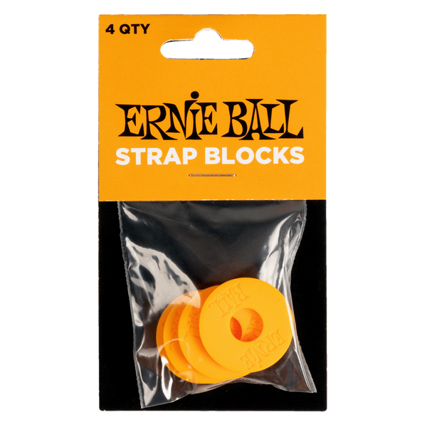 Ernie Ball Strap Blocks Orange