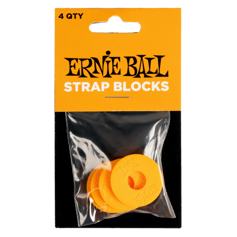 Ernie Ball Strap Blocks Orange