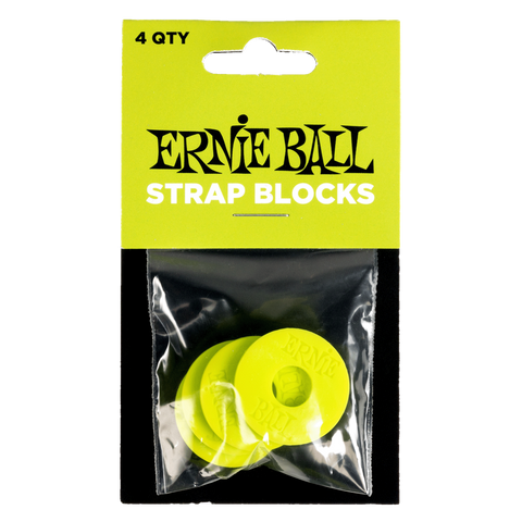 Ernie Ball Strap Blocks Green