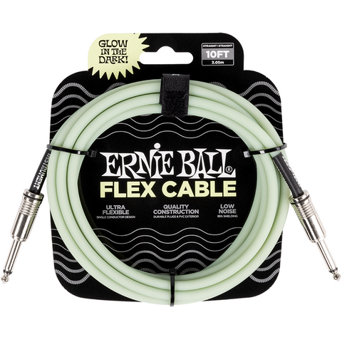 Ernie Ball Ernie Ball 10FT Glow-in-the-Dark Flex