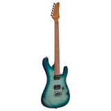 Ibanez AZ24S1F Transparent Turquiose Burst