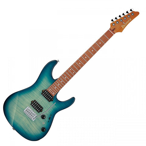 Ibanez AZ24S1F Transparent Turquiose Burst